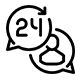 24/7全程办事